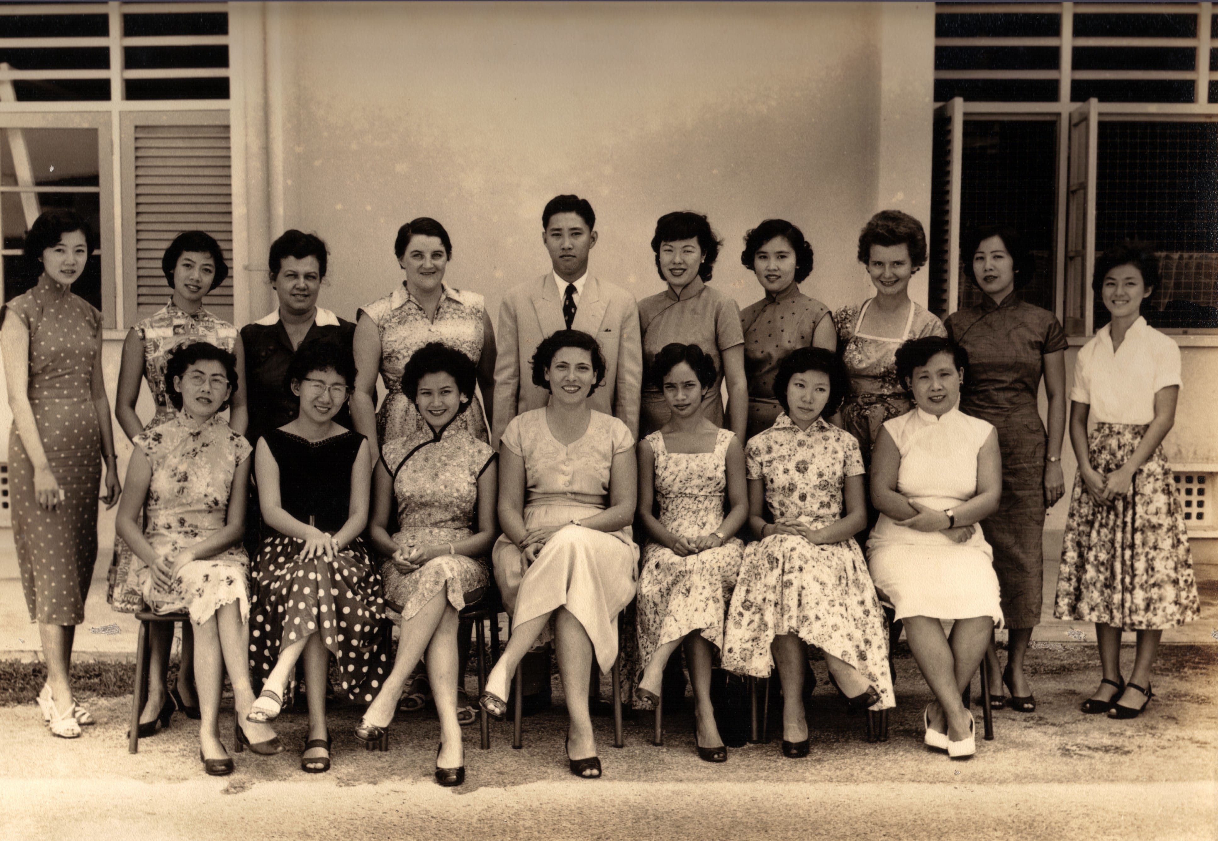 School staff of 1956